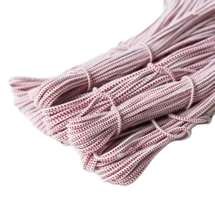 12m poteau de tente bricolage élastique 2-3mm accessoires