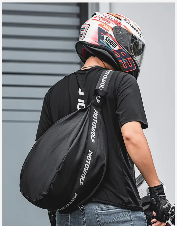 Sacs de casque de Moto pour hommes et femmes, sacs de voyage réfléchissants de grande capacité, sac à dos pour casque de Moto, accessoires