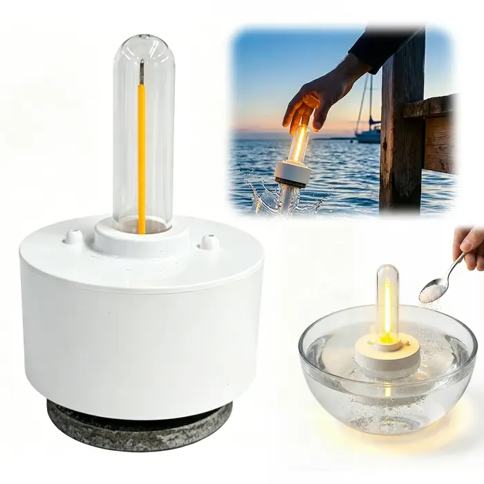 Lampe à sel sans batterie
