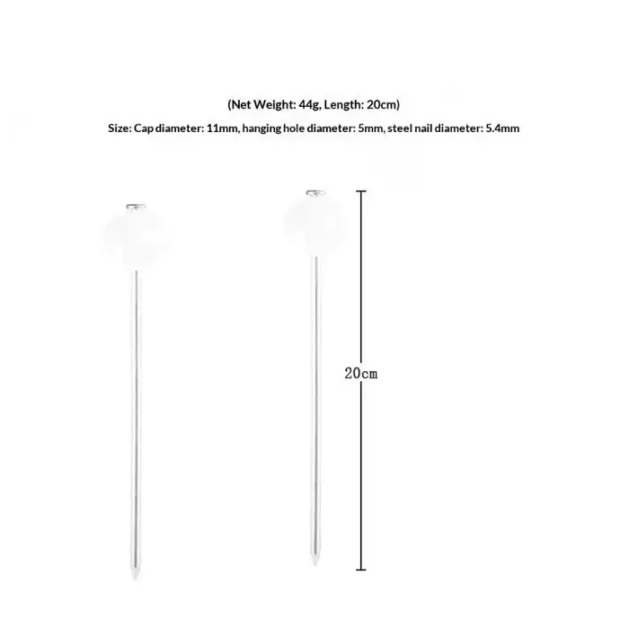 Accessoires Essentiels pour Tentes, Lot de 2/4/6 Piquets de Tente Lumineux, Piquets de Sol Lumineux 