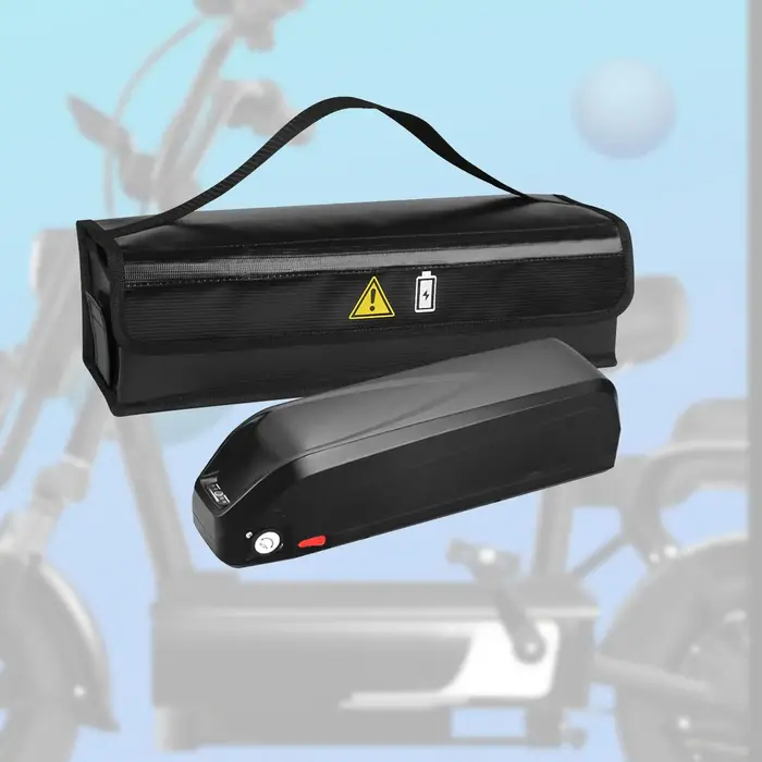 Juste de protection pour batterie de vélo électrique, sac de transport arrang, protection sûre