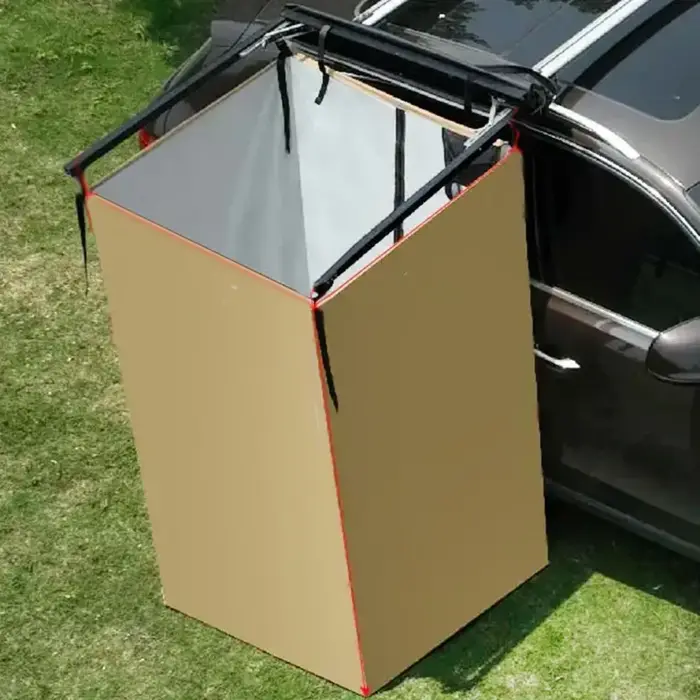 Tente de douche latérale pour voiture