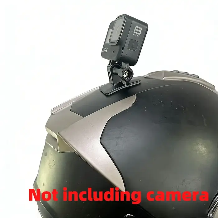 Bras de casque incurvé + autocollant Vlog