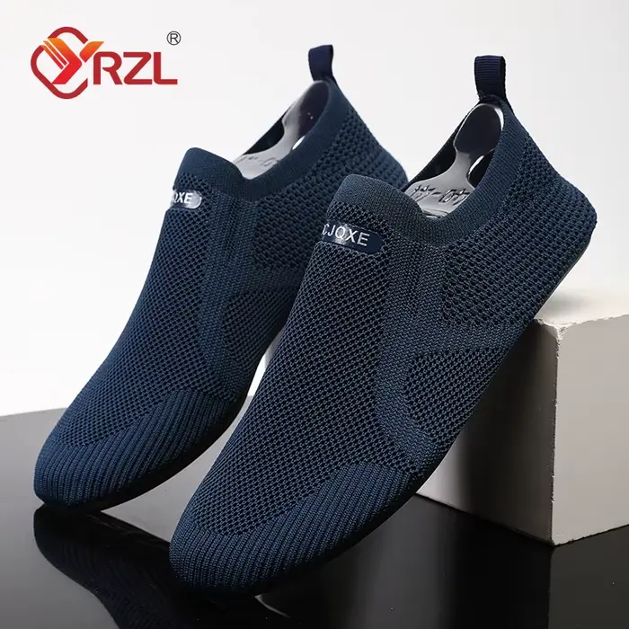 YRZL chaussures pour hommes marche tricot