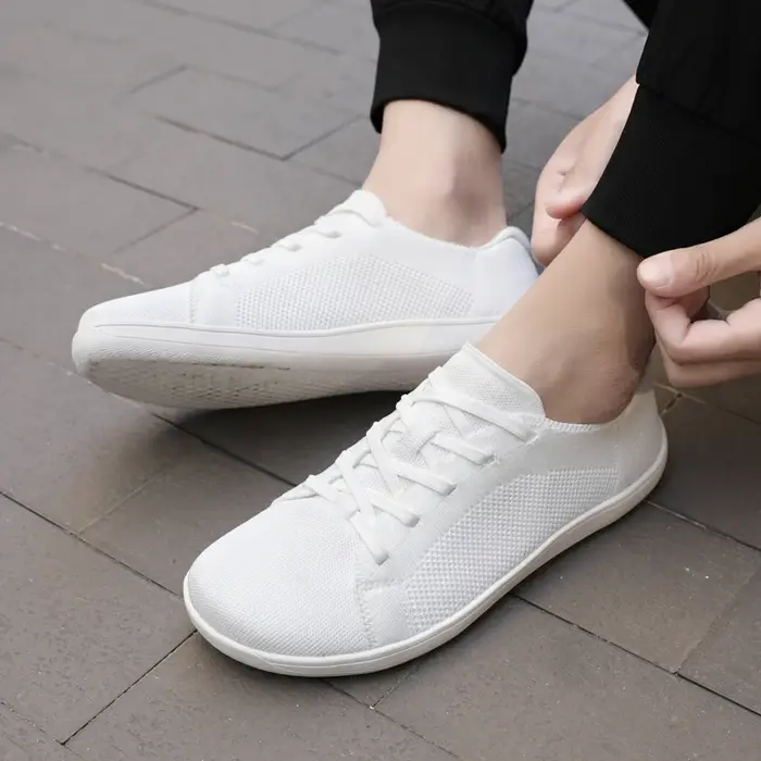 Chaussures de randonnée à tête large pour hommes chaussures de loisir à la mode pieds nus légères et