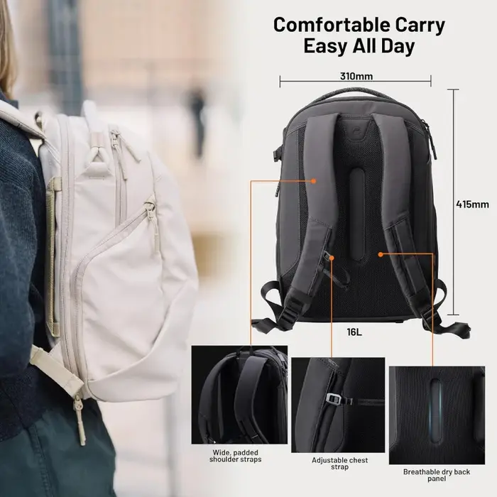 Sac à dos de voyage pour photographie en plein air 16L 22L