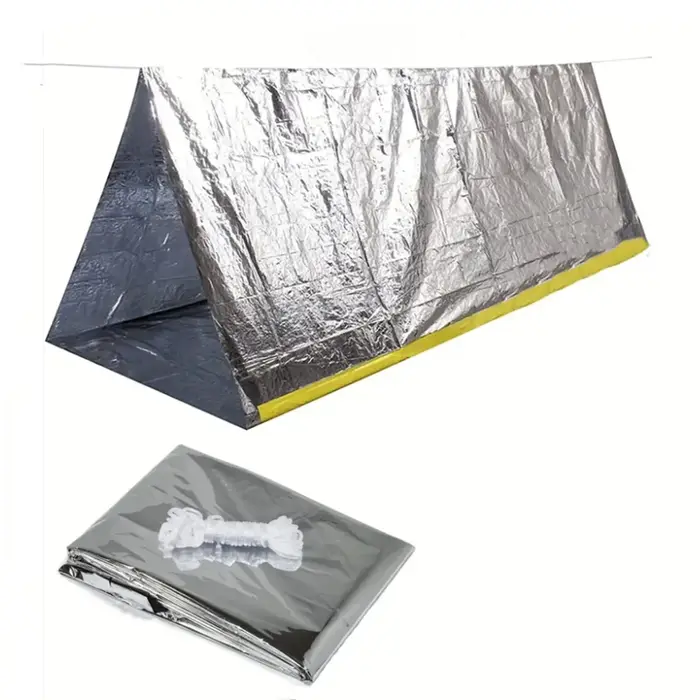 Kit de tente de survie pour 2 personnes