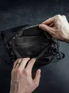 Sac Bando - Sac banane tactique pour homme avec ceinture ajustable
