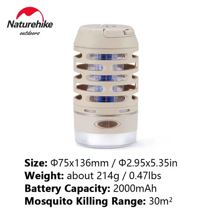 Natureifa-Lampe de camping multifonctionnelle