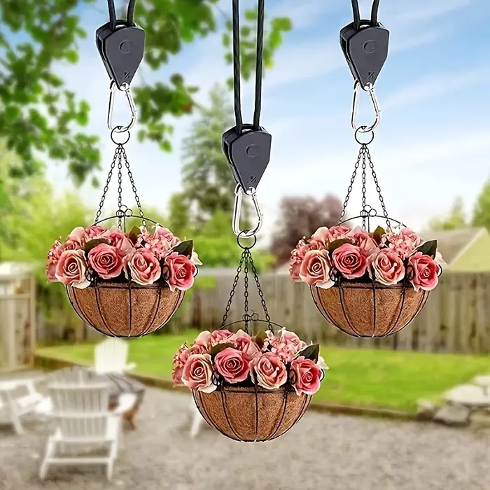 Clip de corde à cliquet robuste - Accessoire de tente pour levage sécurisé