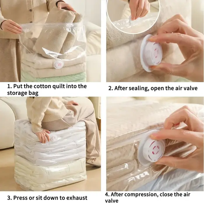 Sacs de rangement sous vide