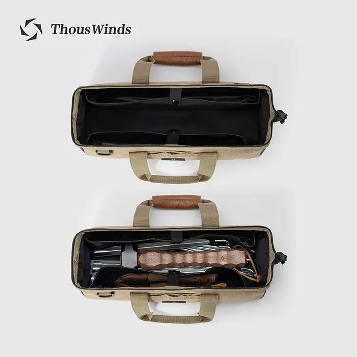 Thous Vents Outil Extérieur Sac De Rangement Grande Capacité Camping Accessoires Clou Moulu Sac Bush