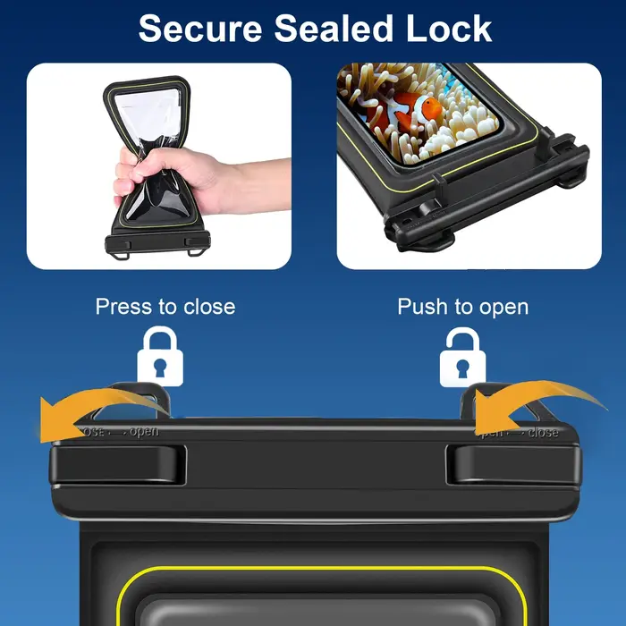 Sac étanche pour téléphone - Étui pour téléphone avec cordon