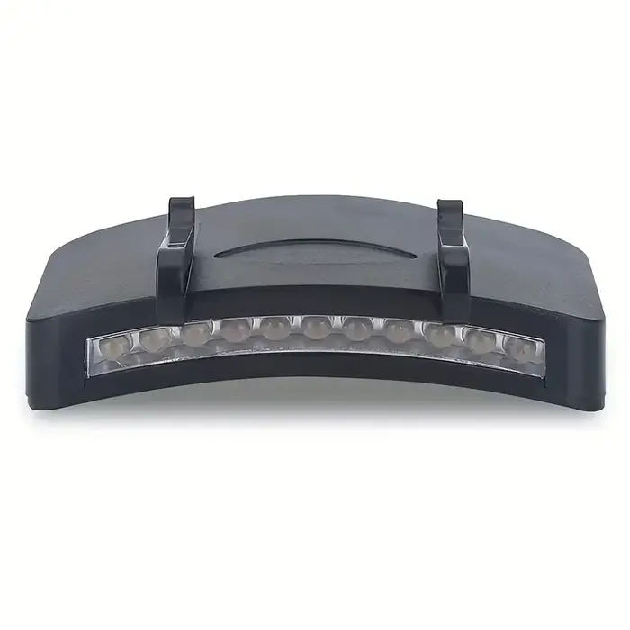 300LM 11 LED lampe frontale pince sur casquette chapeau torche Portable Super lumineux 11 LED lampe 
