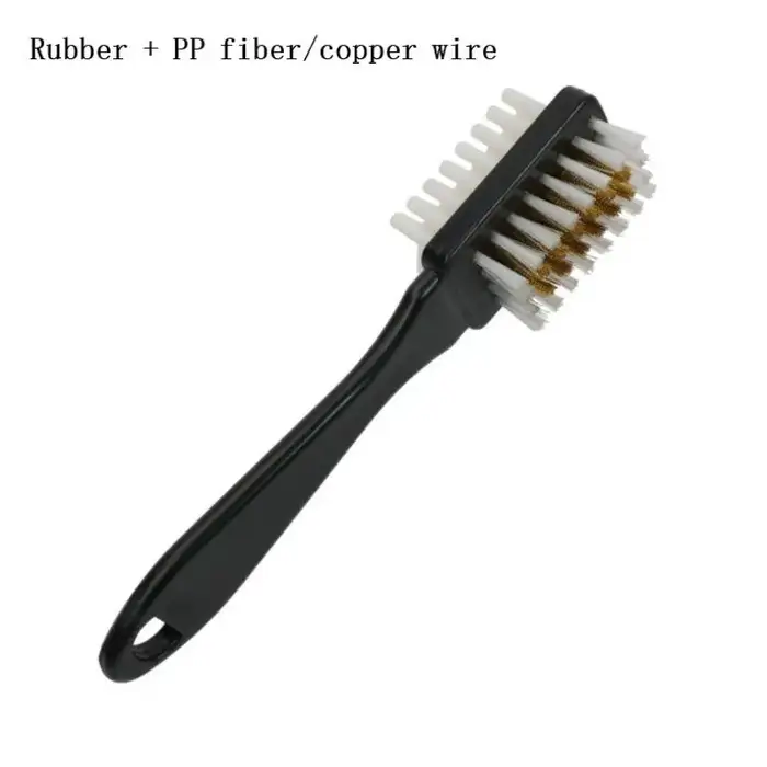Kit de brosse de nettoyage pour chaussures 2 en 1 à double extrémité avec gomme - Plastique durable pour bottes en daim