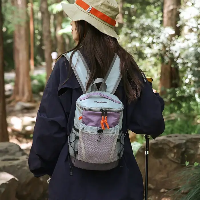 Sac à dos de randonnée pour sports de plein air, sac d'école décontracté grande capacité pour étudiants, sac à dos de voyage léger pour hommes et femmes