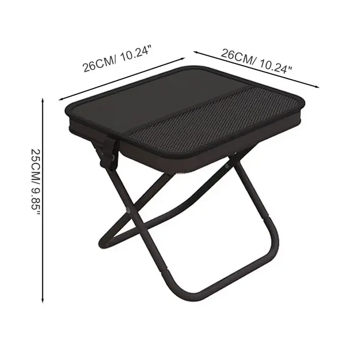 Tabouret pliable pour le camping