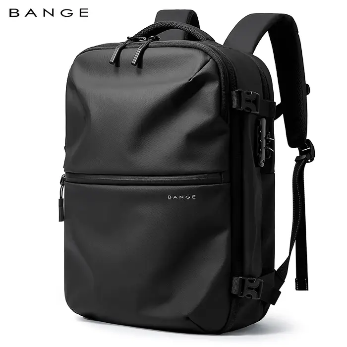 BANGE Hot nouveau sac de cabine antivol séparation humide et sèche sac à dos de voyage pour hommes femmes bagages à main 15.6 pouces sacs à dos d'ordinateur portable