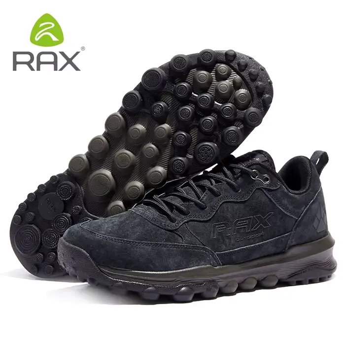 Rax-Chaussures de trekking respirantes pour hommes et femmes, bottes vertes militaires, escalade, ca