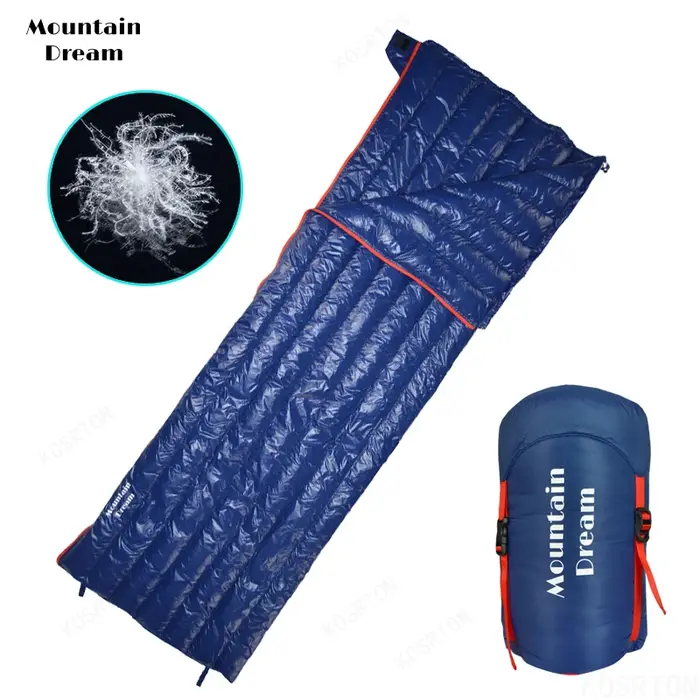 Sac de couchage de Camping en duvet d'oie pour adulte