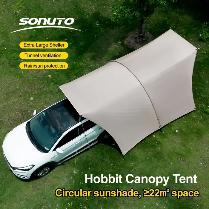 Tente de Camping de Protection solaire enduit d'argent