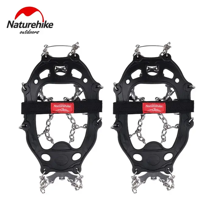Naturehike Randonnée Crampons Anti Slip Escalade Neige Glace Microspikes