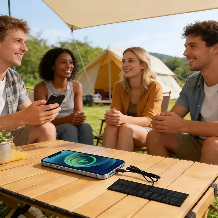 Panneaux solaires portables et pliables