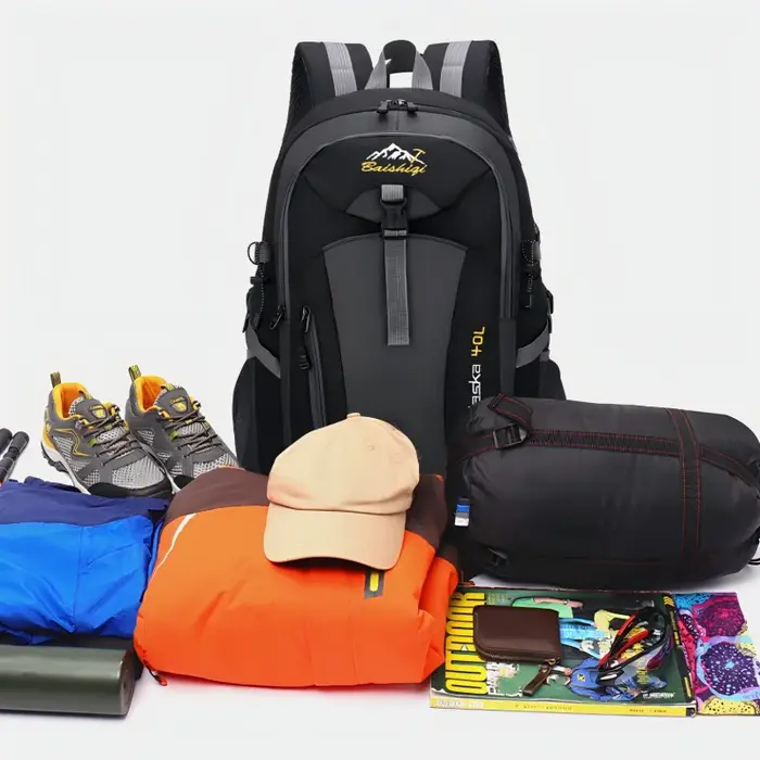 40L randonnée sac à dos voyage sac à dos pour hommes femmes Camping étanche en plein air