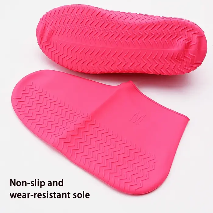 Couvre-chaussures imperméables en silicone