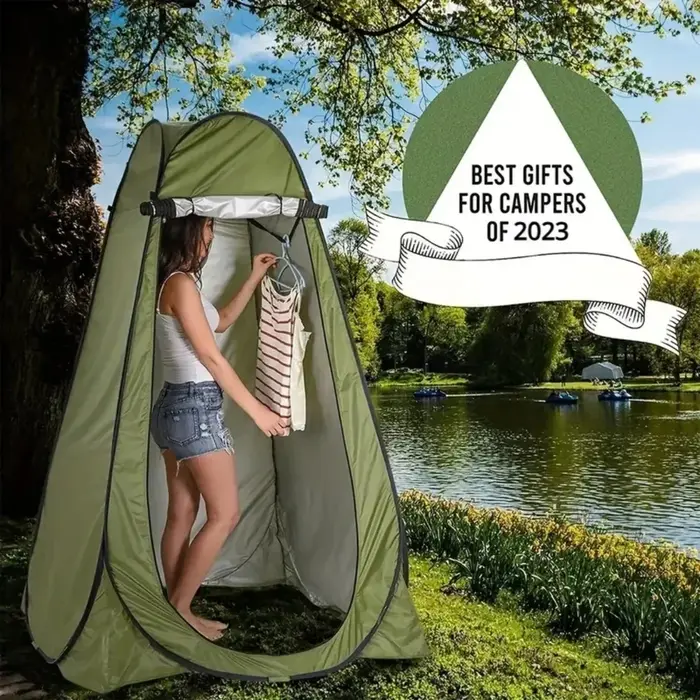 Tente de bain extérieure
