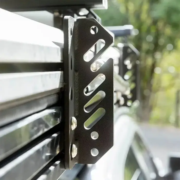 Tente latérale de voiture, support de connexion robuste à démontage rapide avec toit, accessoires de démontage et d'installation du rack