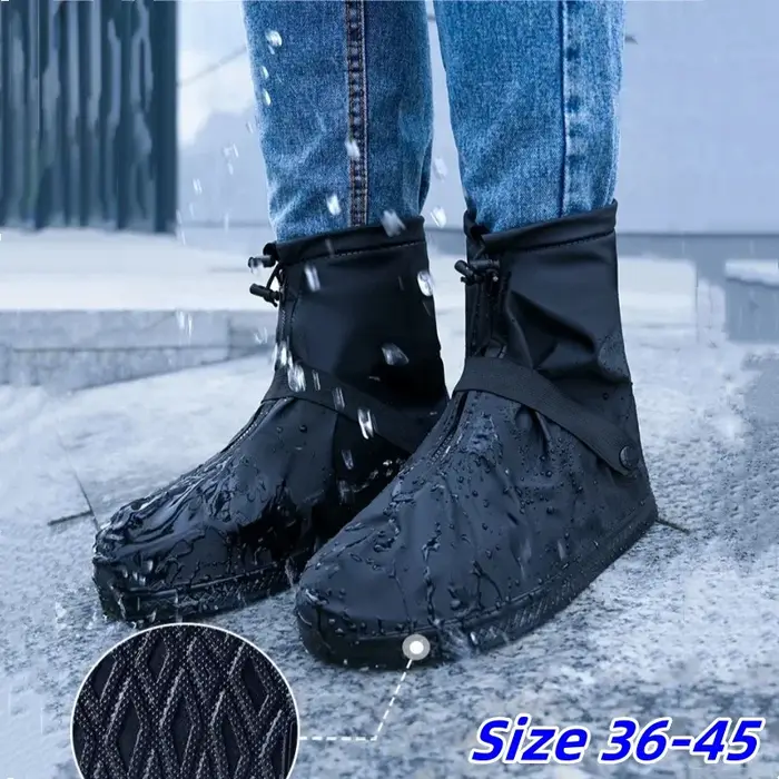 Couvre-chaussures imperméables pour la pluie