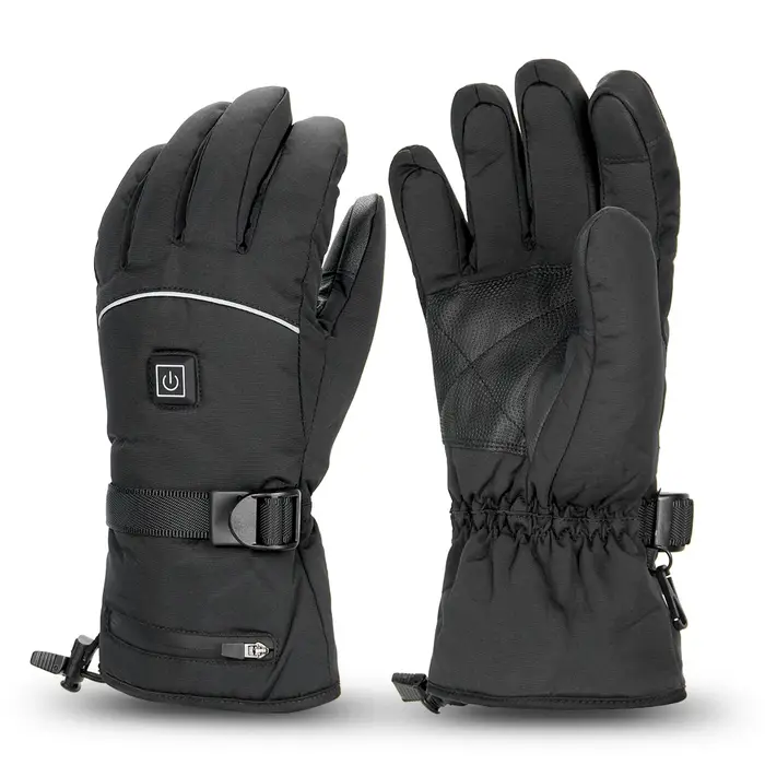 Gants chauffants de ski, chauffe-mains d'hiver, batterie Rechargeable 5000mah, gants de moto pour ho