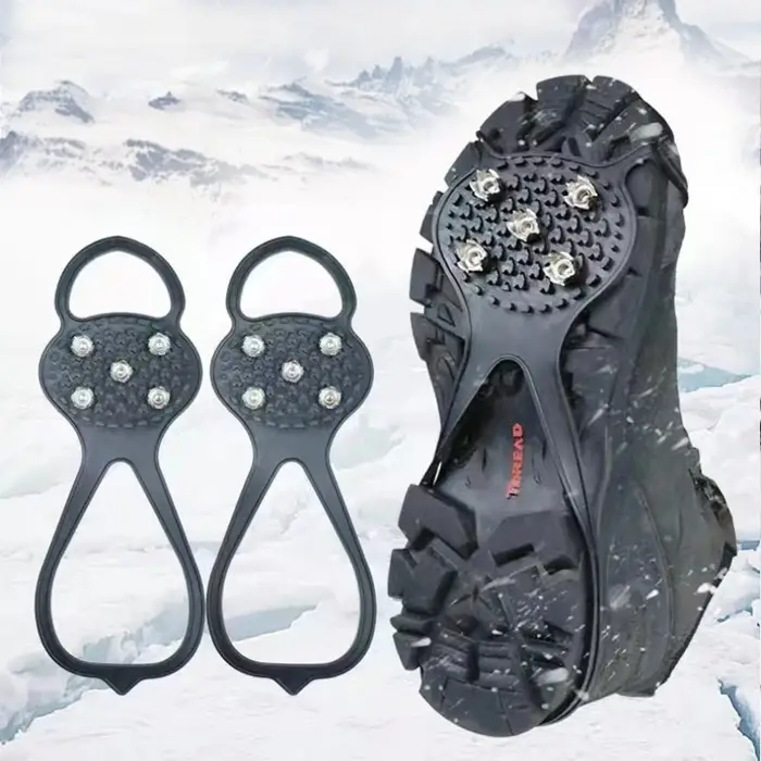 Crampons à glace d'extérieur couvre-chaussures antidérapants