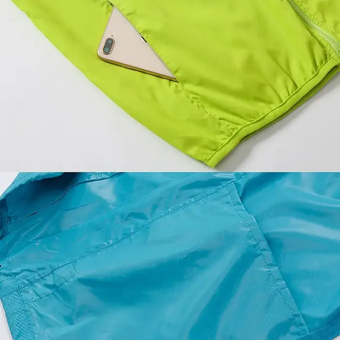 LNGXO-Veste imperméable à séchage rapide pour homme et femme, coupe-vent unisexe, manteau de pluie,