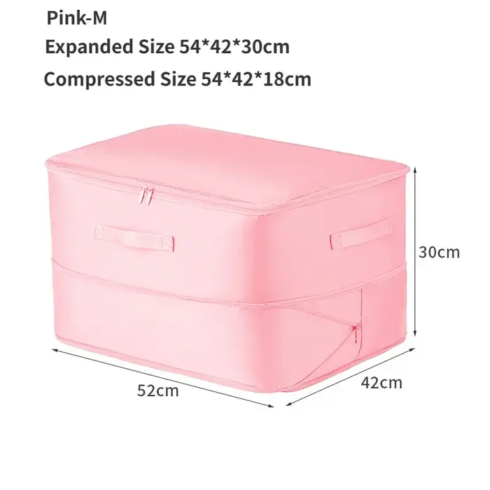 Grand sac de Compression couette vêtements placard armoire organisateur pochette de rangement Ultra 