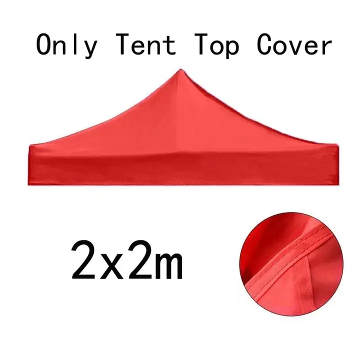 3X3 m/3x4.5 m remplacement quatre coins tente tissu auvent couverture supérieure pliable étanche à l
