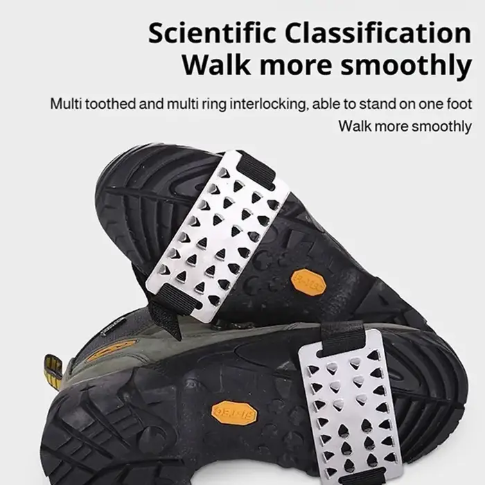 Crampons à glace réglables chaussures