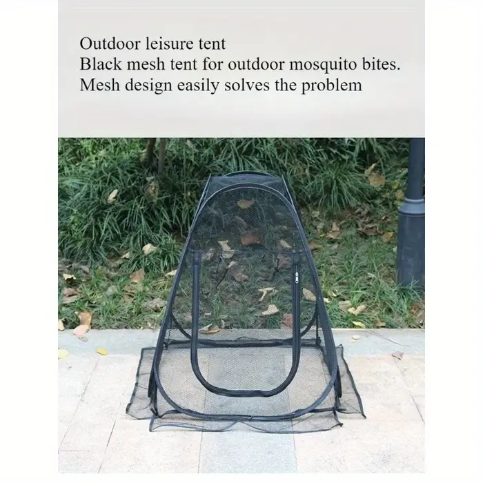La offre spéciale en plein air transporterà une tente à support automatique en maille respirante, une tente anti-moustiques