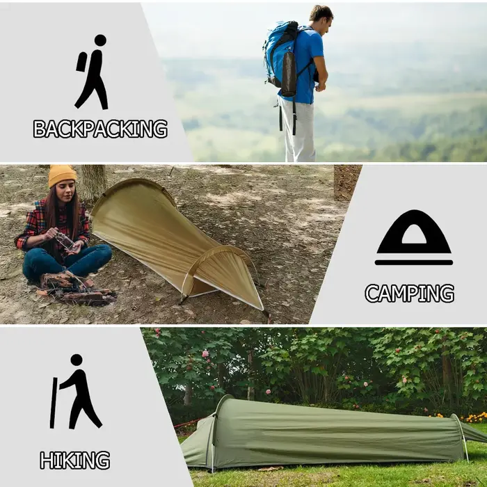 Tente ultralégère - Tente bivouac pour 1 personne