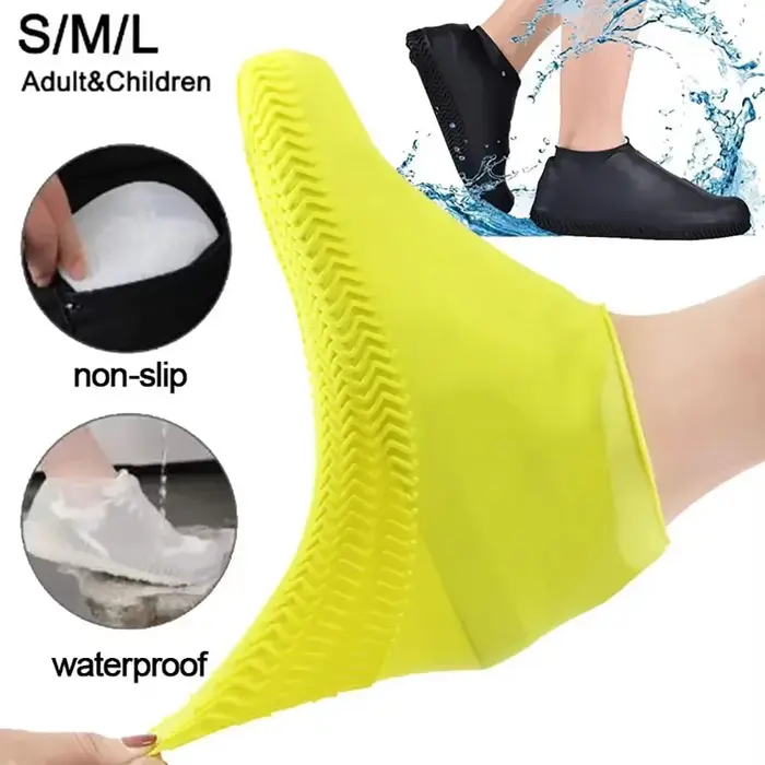 Surchaussures de pluie en caoutchouc pour usage extérieur