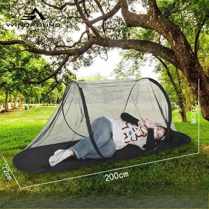 Tente anti-moustiques portable instantanée pour le camping en extérieur