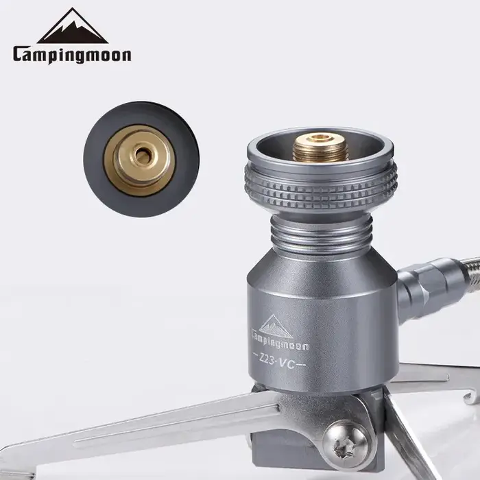 Brûleur de cuisinière à gaz d'extérieur avec adaptateur