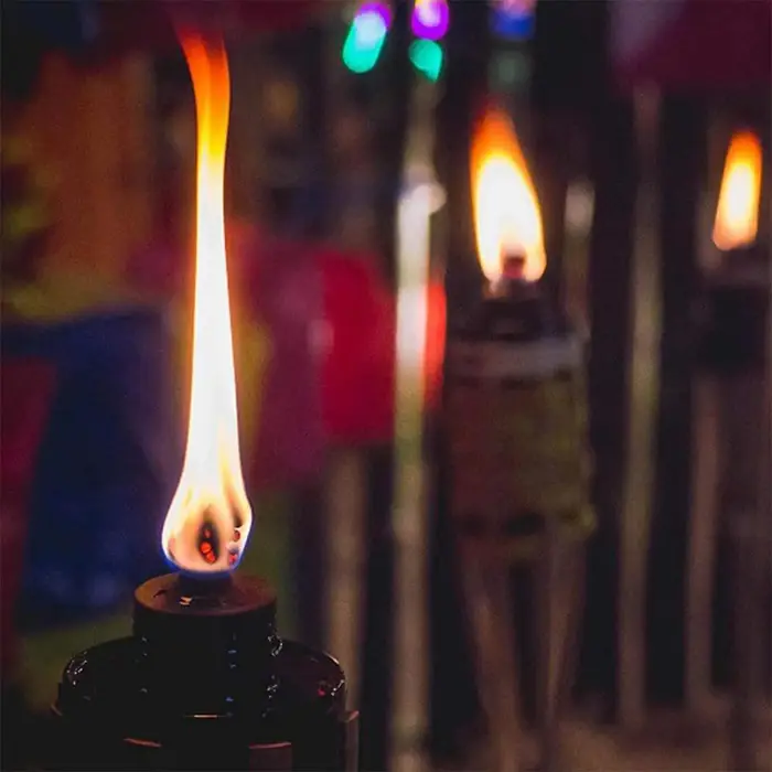 Mèches de lampe 10 pièces en fibre de verre pour torches d'extérieur