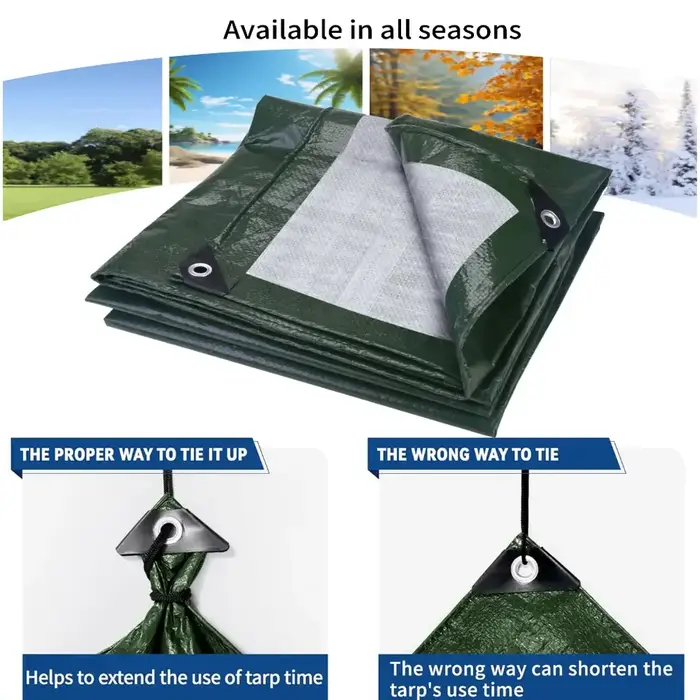 Bâche imperméable pour camping
