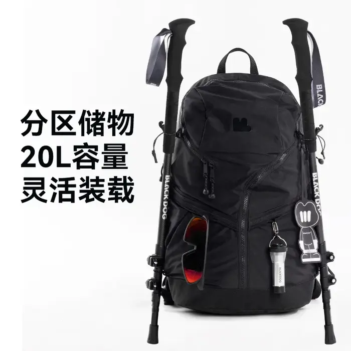 Sac à dos Blackdog 20L, léger, pour la randonnée, les voyages quotidiens