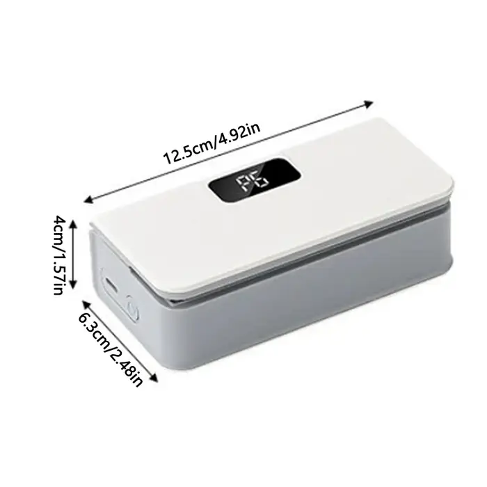 Mini-scelleuse de sacs 2-en-1 rechargeable avec coupe-sac et aimant, machine à sceller thermique pou